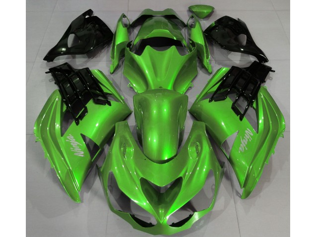 2012-2019 Liquid Green Kawasaki ZX14R Fairings 2012-2019 Liquid Green Kawasaki ZX14R Fairings