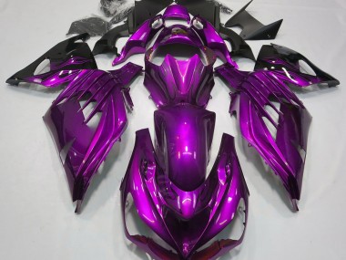 2012-2019 Mood Purple Gloss Kawasaki ZX14R Fairings