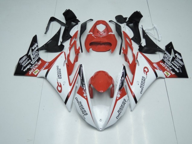 2013-2016 Red and White Triumph Daytona 675 Fairings 2013-2016 Red and White Triumph Daytona 675 Fairings