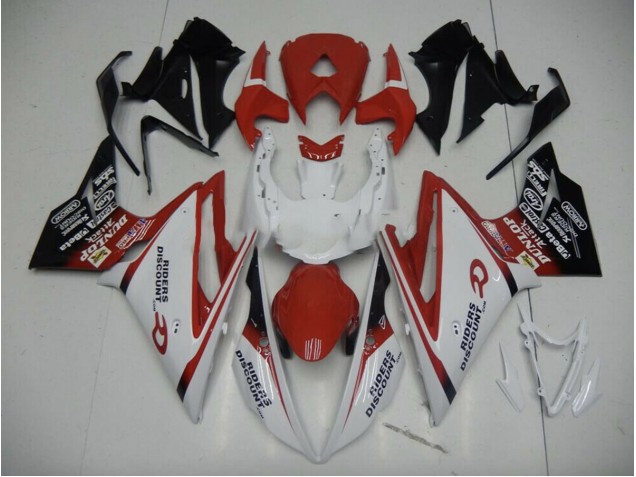 2013-2016 Red black Fade Triumph Daytona 675 Fairings 2013-2016 Red black Fade Triumph Daytona 675 Fairings