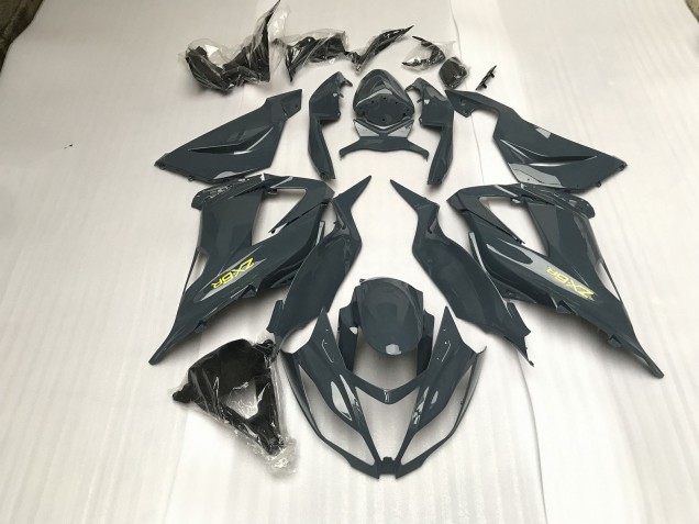 2013-2018 Gloss Grey Kawasaki ZX6R Fairings