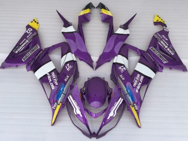 2013-2018 Purple Style Kawasaki ZX6R Fairings