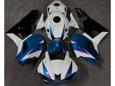 2013-2020 Gloss Blue White and Purple Honda CBR600RR Fairings