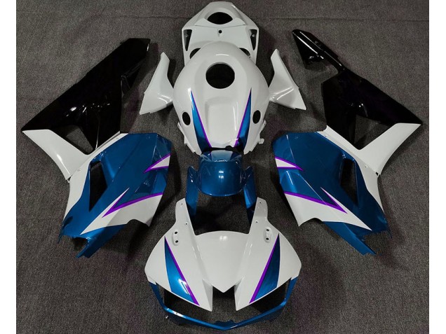 2013-2020 Gloss Blue White and Purple Honda CBR600RR Fairings