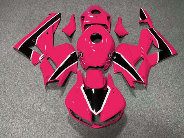 2013-2020 Gloss Bright Pink and Black Honda CBR600RR Fairings