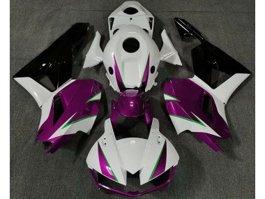 2013-2020 Gloss Pink White and Green Honda CBR600RR Fairings
