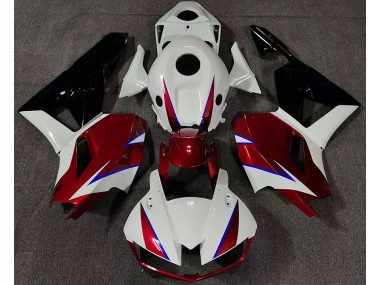 2013-2020 Gloss Red White and Blue Honda CBR600RR Fairings