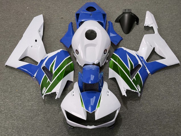 2013-2020 Green and Blue Gloss Honda CBR600RR Fairings 2013-2020 Green and Blue Gloss Honda CBR600RR Fairings