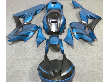 2013-2020 Light Blue and Matte Black Honda CBR600RR Fairings