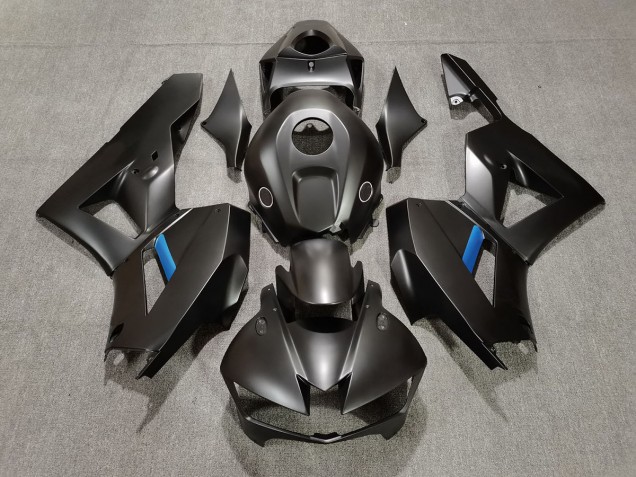 2013-2020 Matte Black w Blue Honda CBR600RR Fairings