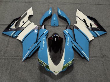 2015-2017 Light Blue OEM Style Ducati 959 1299 Fairings