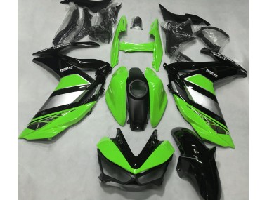 2015-2018 Bright Green Yamalube Yamaha R3 Fairings