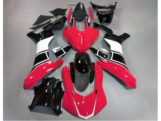 2015-2019 Gloss Red White and Black Yamaha R1 Fairings 2015-2019 Gloss Red White and Black Yamaha R1 Fairings