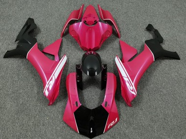 2015-2019 Hot Pink and Black Yamaha R1 Fairings