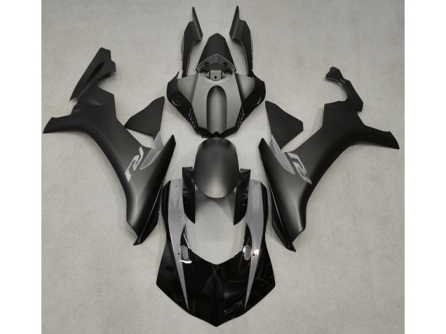 2015-2019 Matte Black & Gray Yamaha R1 Fairings