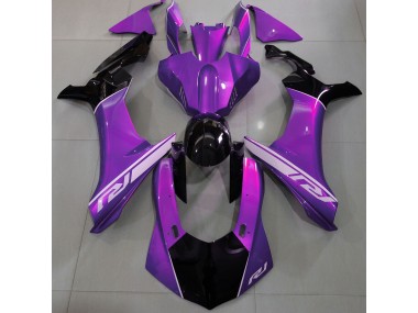 2015-2019 Mood Purple and Black Yamaha R1 Fairings