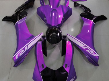 2015-2019 Mood Purple and Black Yamaha R1 Fairings