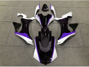 2015-2019 Purple Black and White Yamaha R1 Fairings