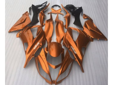 2016-2019 Candy Orange Gloss Kawasaki ZX10R Fairings