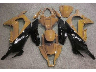 2016-2019 Desert Tan and Black Kawasaki ZX10R Fairings