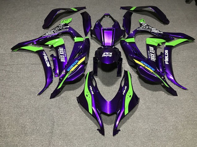 2016-2019 Pearl Purple Trickstar Kawasaki ZX10R Fairings 2016-2019 Pearl Purple Trickstar Kawasaki ZX10R Fairings