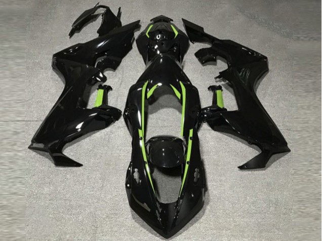 2017-2019 Gloss Black & Lime Green Lining- CBR1000RR 17-19 Honda CBR1000RR Fairings 2017-2019 Gloss Black & Lime Green Lining- CBR1000RR 17-19 Honda CBR1000RR Fairings