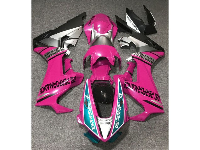 2017-2019 Gloss Pink & Light Blue Honda CBR1000RR Fairings 2017-2019 Gloss Pink & Light Blue Honda CBR1000RR Fairings