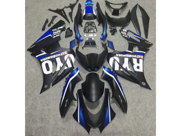 2017-2019 Matte Black & Blue Suzuki GSXR 1000 Fairings 2017-2019 Matte Black & Blue Suzuki GSXR 1000 Fairings