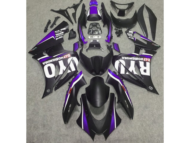 2017-2019 Matte Black & Purple Suzuki GSXR 1000 Fairings 2017-2019 Matte Black & Purple Suzuki GSXR 1000 Fairings
