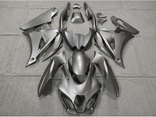 2017-2019 Matte Gunmetal Grey Suzuki GSXR 1000 Fairings 2017-2019 Matte Gunmetal Grey Suzuki GSXR 1000 Fairings