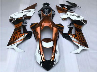 2017-2019 Orange & White Custom Honda CBR1000RR Fairings