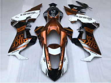 2017-2019 Orange & White Custom Honda CBR1000RR Fairings