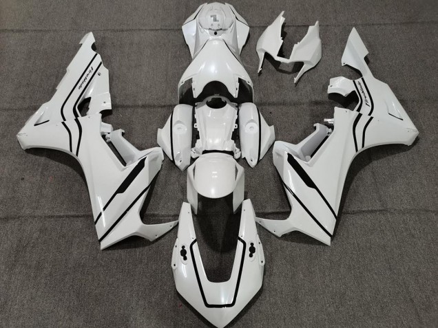 2017-2019 Pearl White and Black Honda CBR1000RR Fairings 2017-2019 Pearl White and Black Honda CBR1000RR Fairings