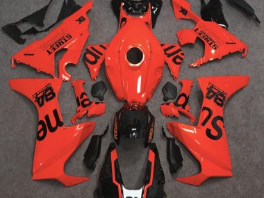 2017-2019 Red Street Flava Honda CBR1000RR Fairings
