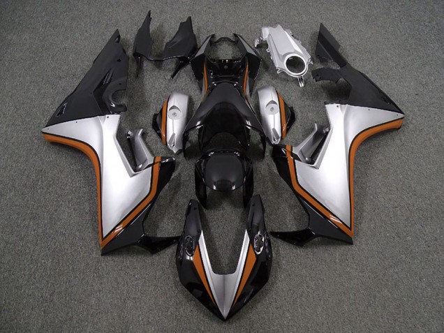 2017-2019 Silver and Black & Orange Honda CBR1000RR Fairings 2017-2019 Silver and Black & Orange Honda CBR1000RR Fairings