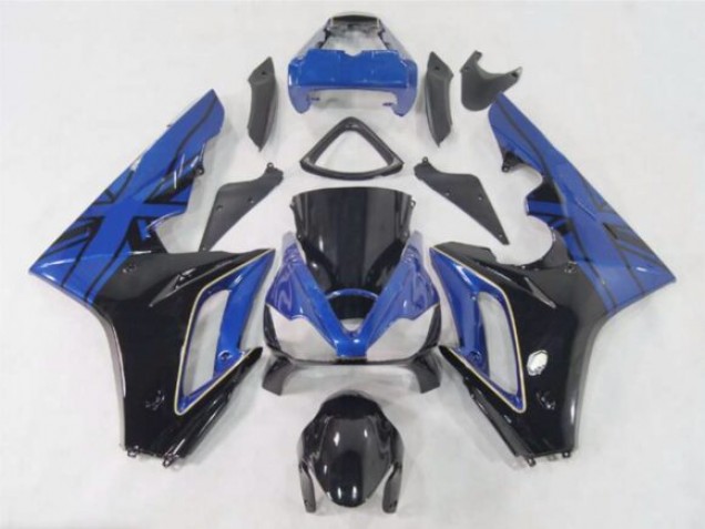 2006-2008 Blue Flag / Black Triumph Daytona 675 Fairings 2006-2008 Blue Flag / Black Triumph Daytona 675 Fairings
